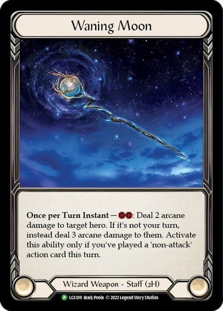 Waning Moon — Flesh and Blood: Promo Cards card