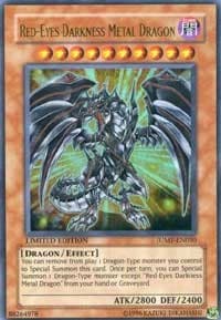 Red-Eyes Darkness Metal Dragon — Shonen Jump Magazine Promos card