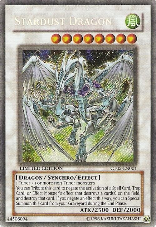 Stardust Dragon — 2008 Collectors Tin card