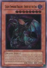 Chaos Emperor Dragon - Envoy of the End (UTR) — Duelist Pack: Kaiba card