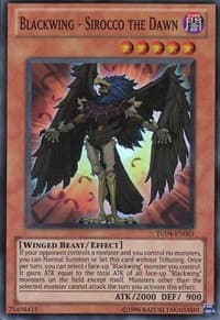 Blackwing - Sirocco the Dawn — Turbo Pack: Booster Four card