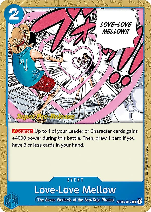 Love-Love Mellow — Super Pre-Release Starter Deck 3: The Seven Warlords of the Sea card