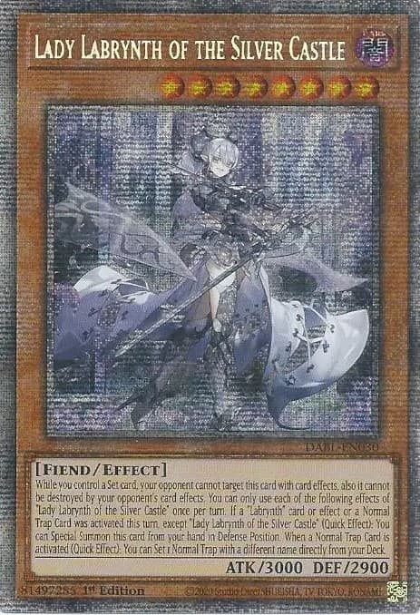 Lady Labrynth of the Silver Castle (Starlight Rare) — Darkwing Blast card