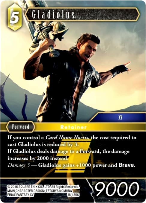 Gladiolus — Resurgence of Power card