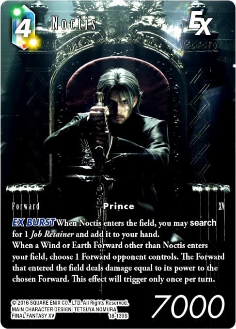Noctis EX (Full Art) — Resurgence of Power card
