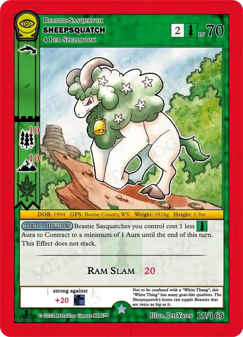 Sheepsquatch — Seance: First Edition card