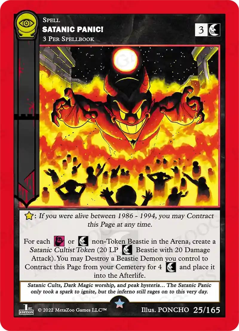 Satanic Panic! — Seance: First Edition card