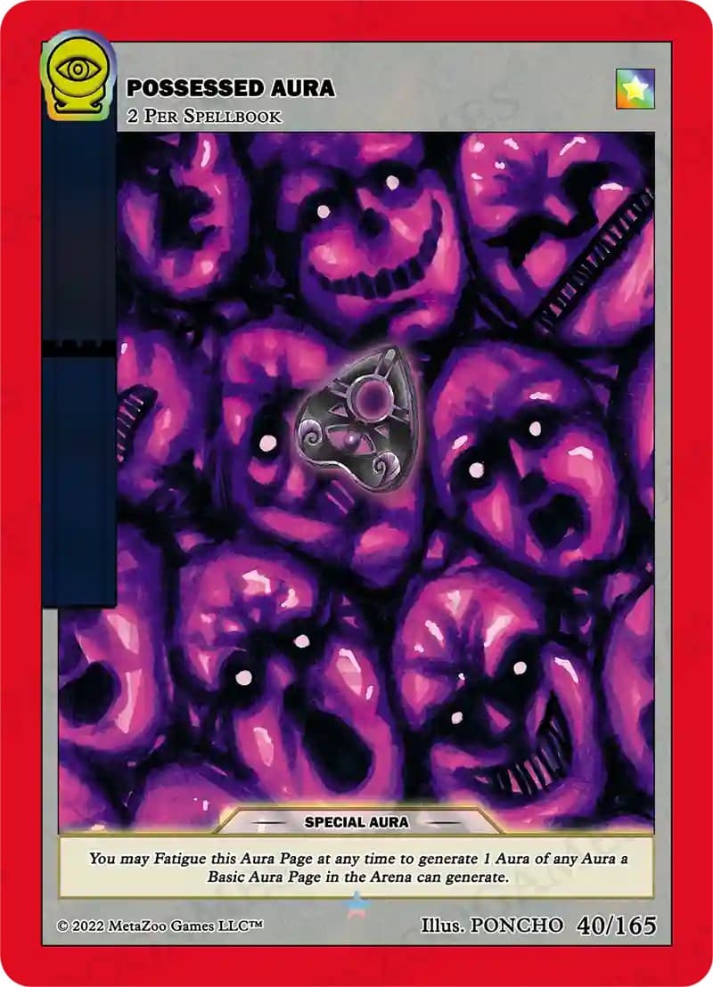 Possessed Aura — Seance: First Edition card