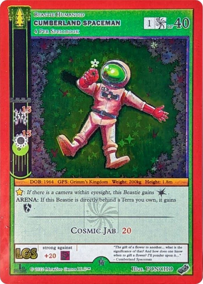 Cumberland Spaceman (LGS Promo) — Miscellaneous Promos card