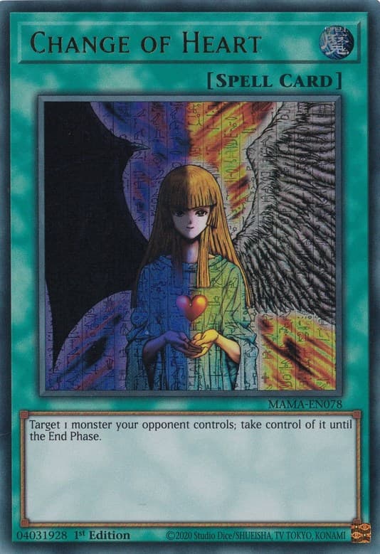 Change of Heart (Ultra Pharaoh's Rare) — Magnificent Mavens card