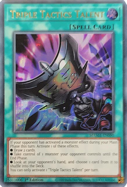 Triple Tactics Talent (Ultra Pharaoh's Rare) — Magnificent Mavens card