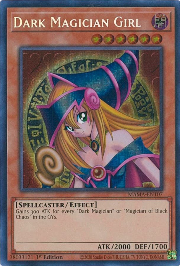 Dark Magician Girl (Secret Pharaoh's Rare) — Magnificent Mavens card