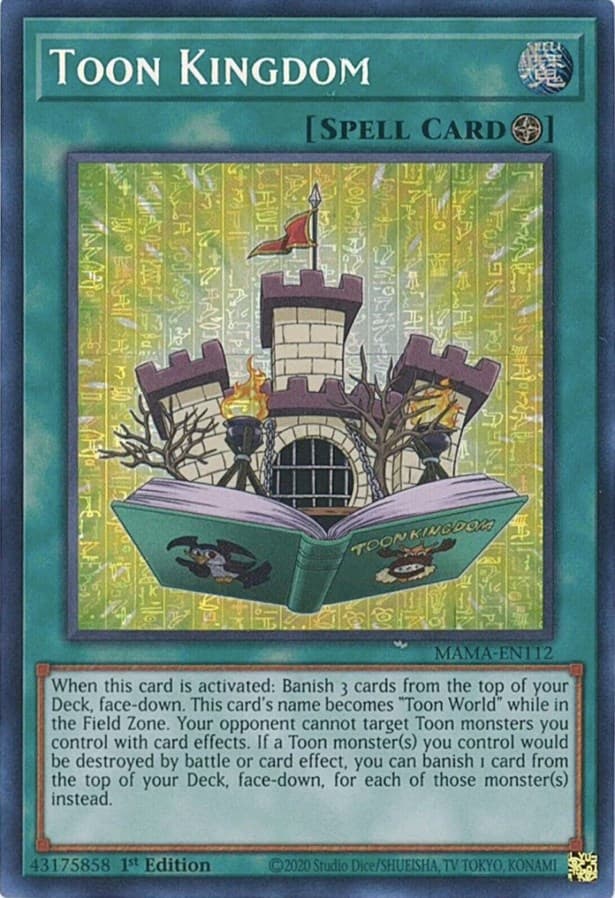 Toon Kingdom (Secret Pharaoh's Rare) — Magnificent Mavens card