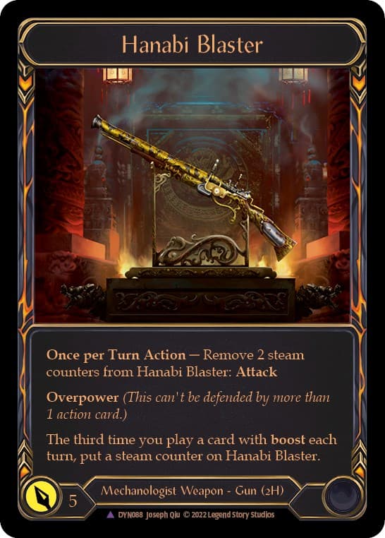 Hanabi Blaster (Marvel) — Dynasty card