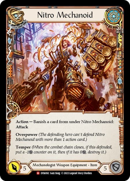Construct Nitro Mechanoid // Nitro Mechanoid — Dynasty card