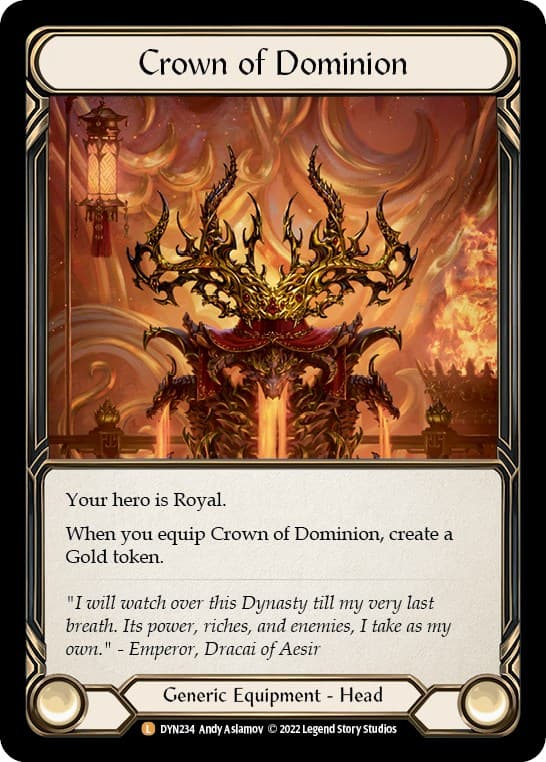 Crown of Dominion — Dynasty card