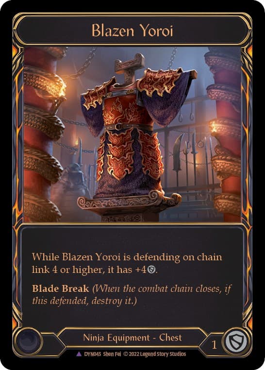 Blazen Yoroi (Marvel) — Dynasty card
