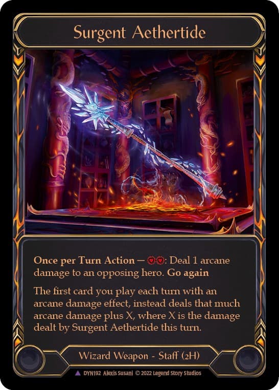 Surgent Aethertide (Marvel) — Dynasty card