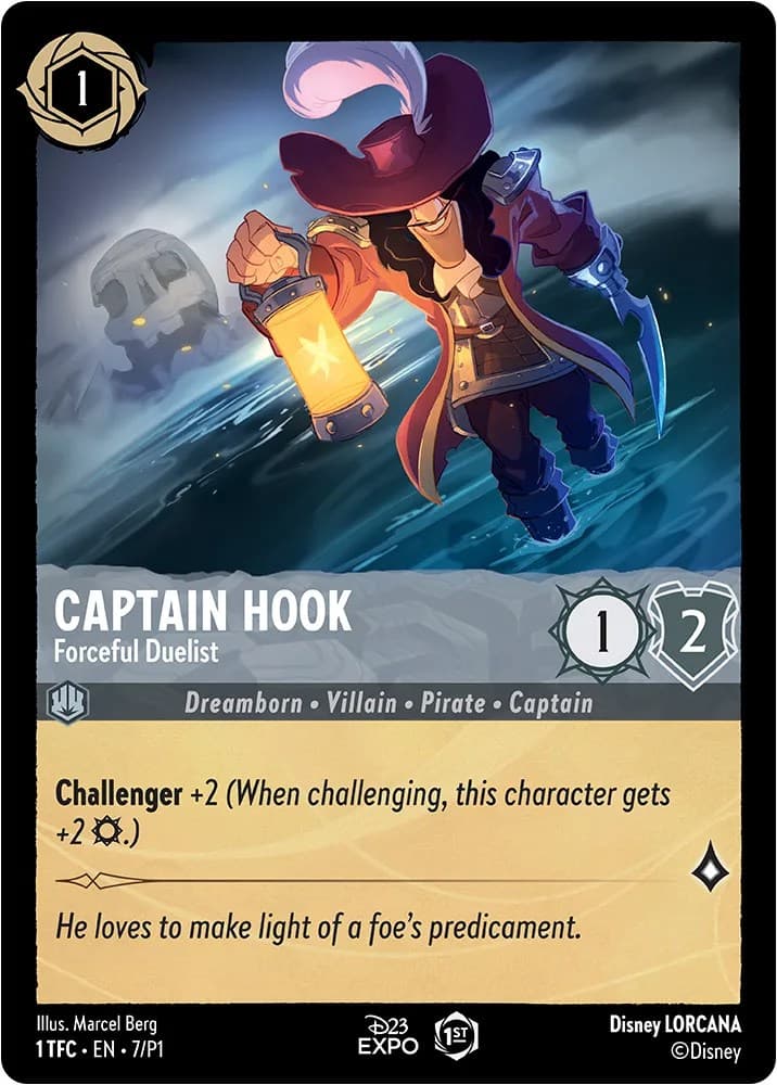 Captain Hook - Forceful Duelist — D23 Promos card