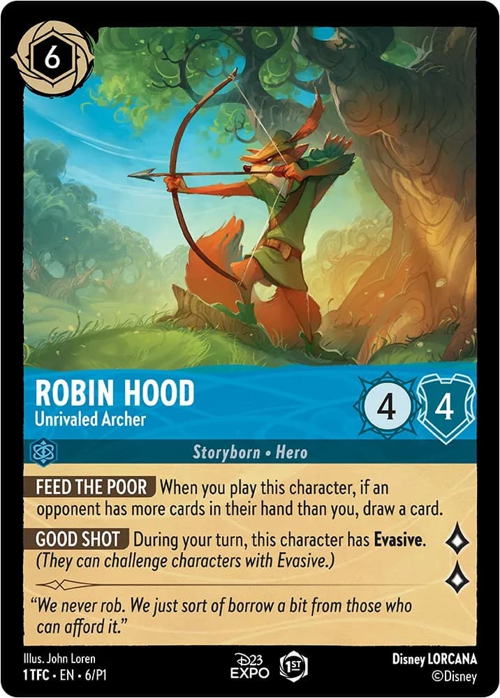 Robin Hood - Unrivaled Archer — D23 Promos card