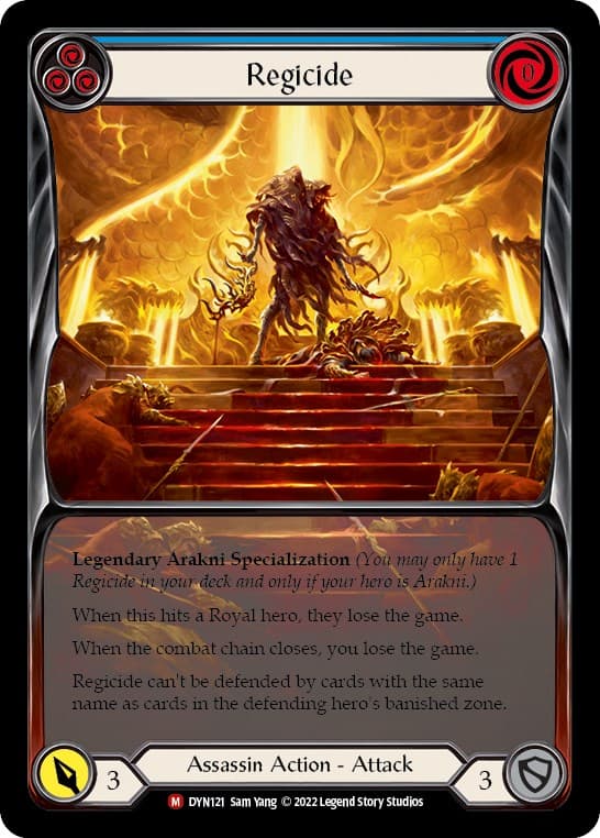 Regicide (Extended Art) — Dynasty card