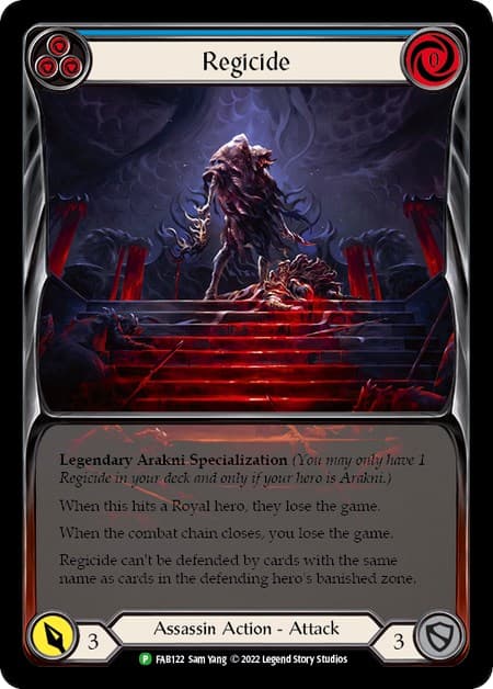 Regicide - FAB122 — Flesh and Blood: Promo Cards card