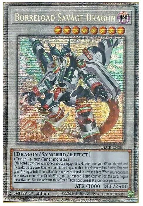 Borreload Savage Dragon (Starlight Rare) — Battles of Legend: Crystal Revenge card