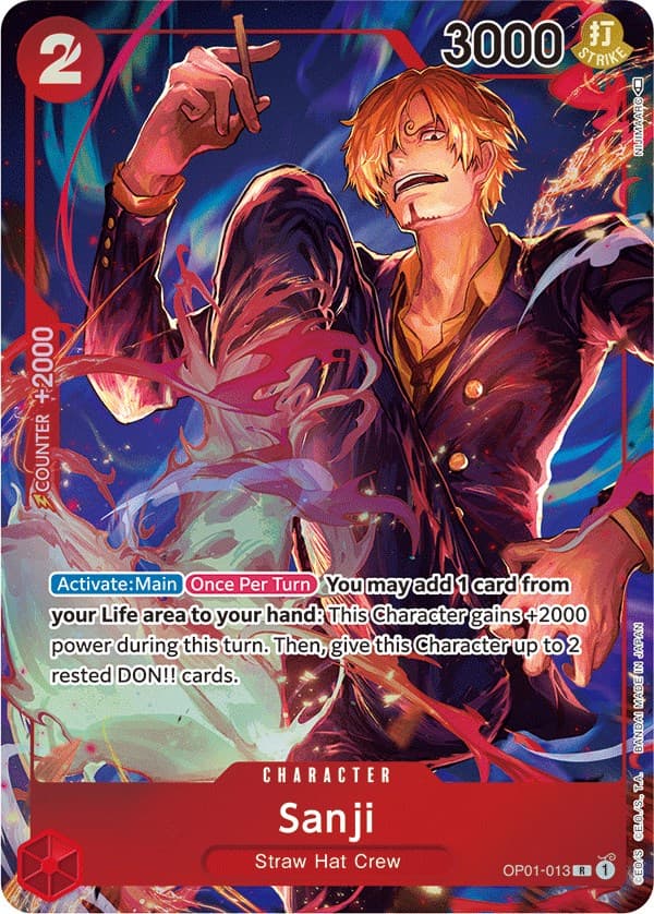 Sanji (Parallel) — Romance Dawn card