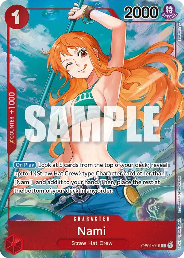 Nami (Parallel) — Romance Dawn card