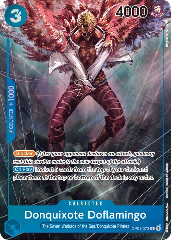 Donquixote Doflamingo (073) (Parallel) — Romance Dawn card