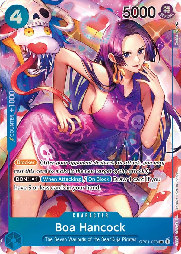 Boa Hancock (Parallel) — Romance Dawn card