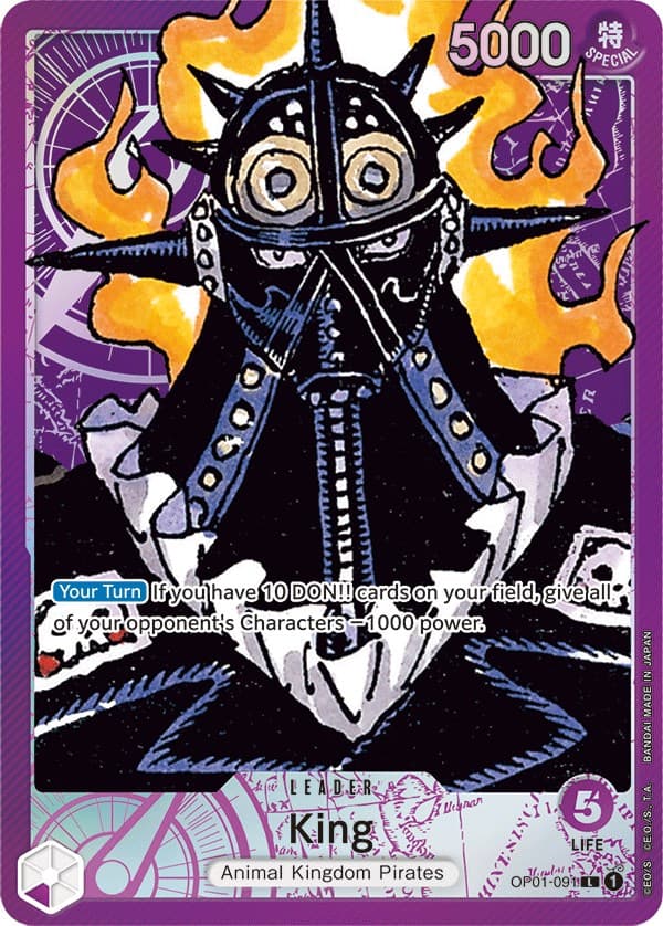 King (091) (Parallel) — Romance Dawn card