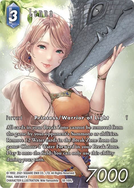 Lenna (Full Art) — Resurgence of Power card