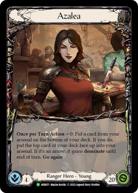 Azalea - HER071 — Flesh and Blood: Promo Cards card