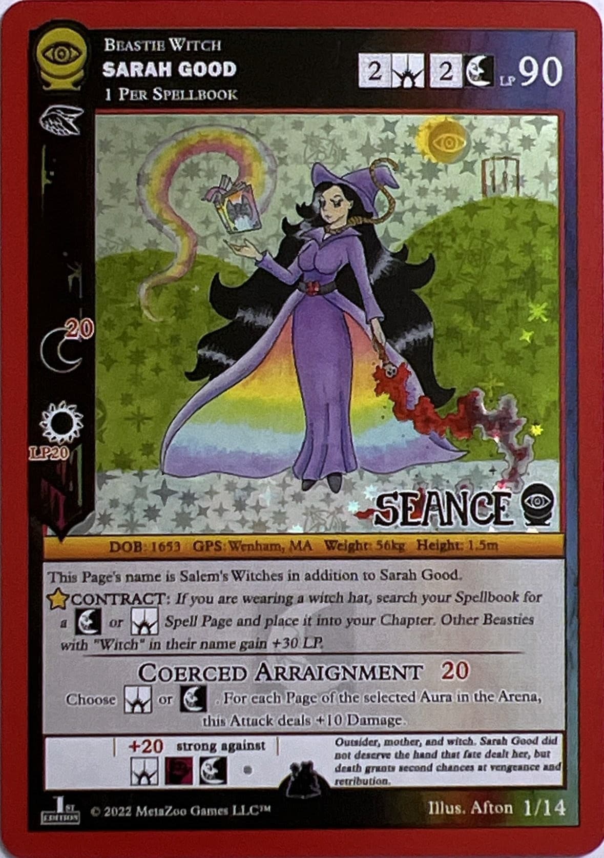 Sarah Good — Seance: First Edition Release Event Deck card