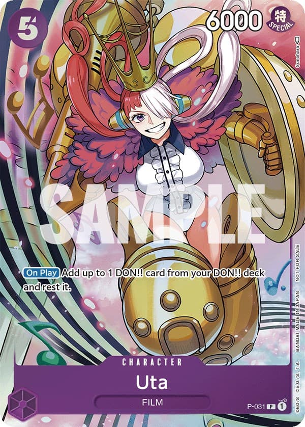 Uta (Event Pack Vol. 1) — One Piece Promotion Cards card