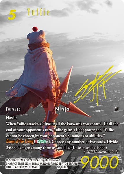 Yuffie (Full Art) — Resurgence of Power card