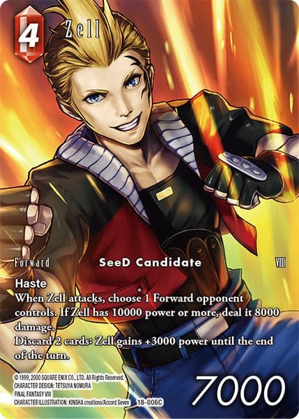 Zell (Full Art) — Resurgence of Power card