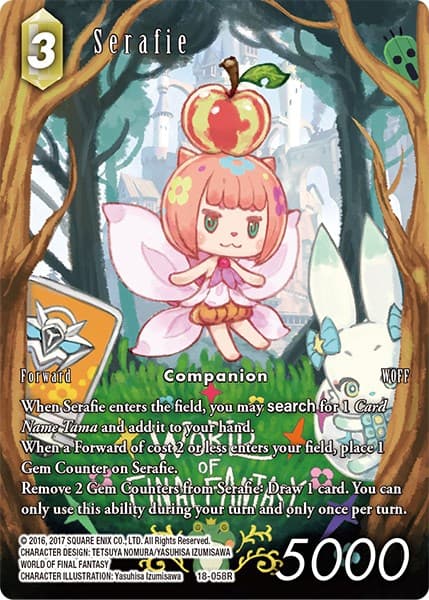 Serafie (Full Art) — Resurgence of Power card