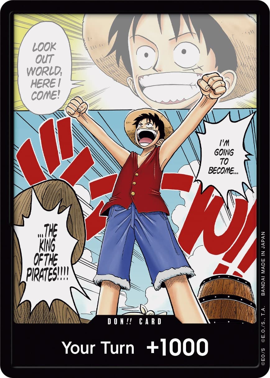 DON!! Card (Manga) (Alternate Art) — Romance Dawn card