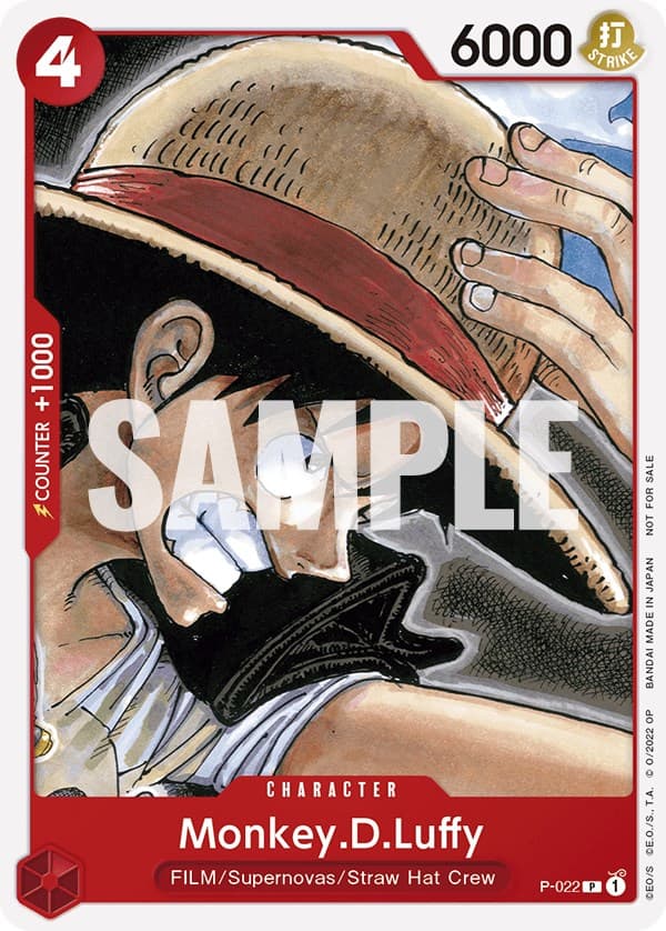 Monkey.D.Luffy (One Piece Film Red) — One Piece Promotion Cards card