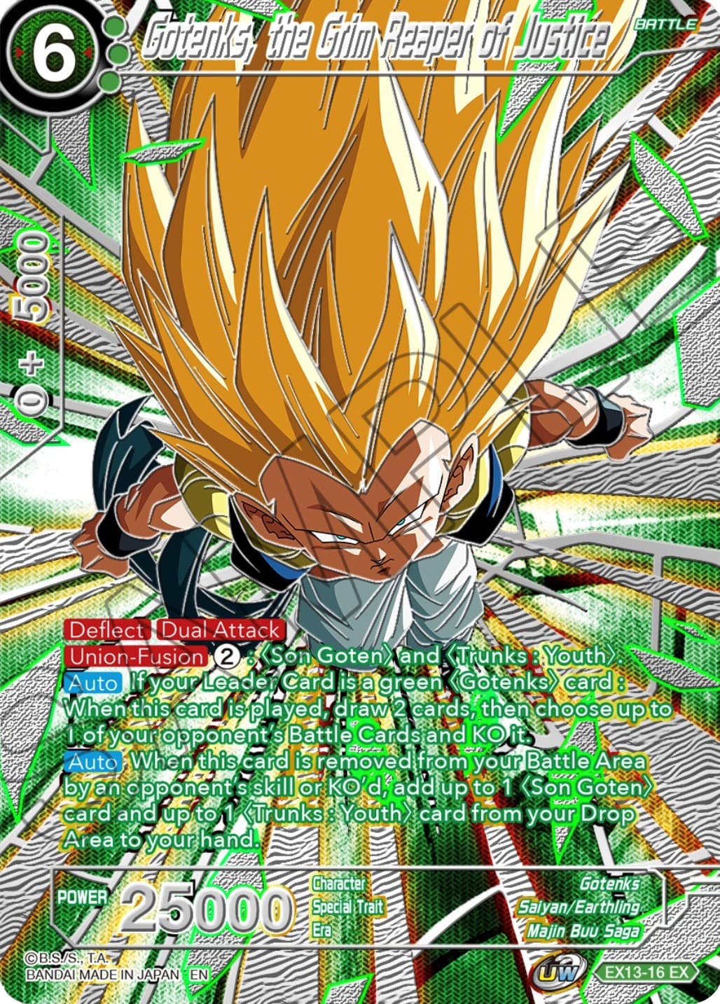 Gotenks, the Grim Reaper of Justice — Collector's Selection Vol. 3 card