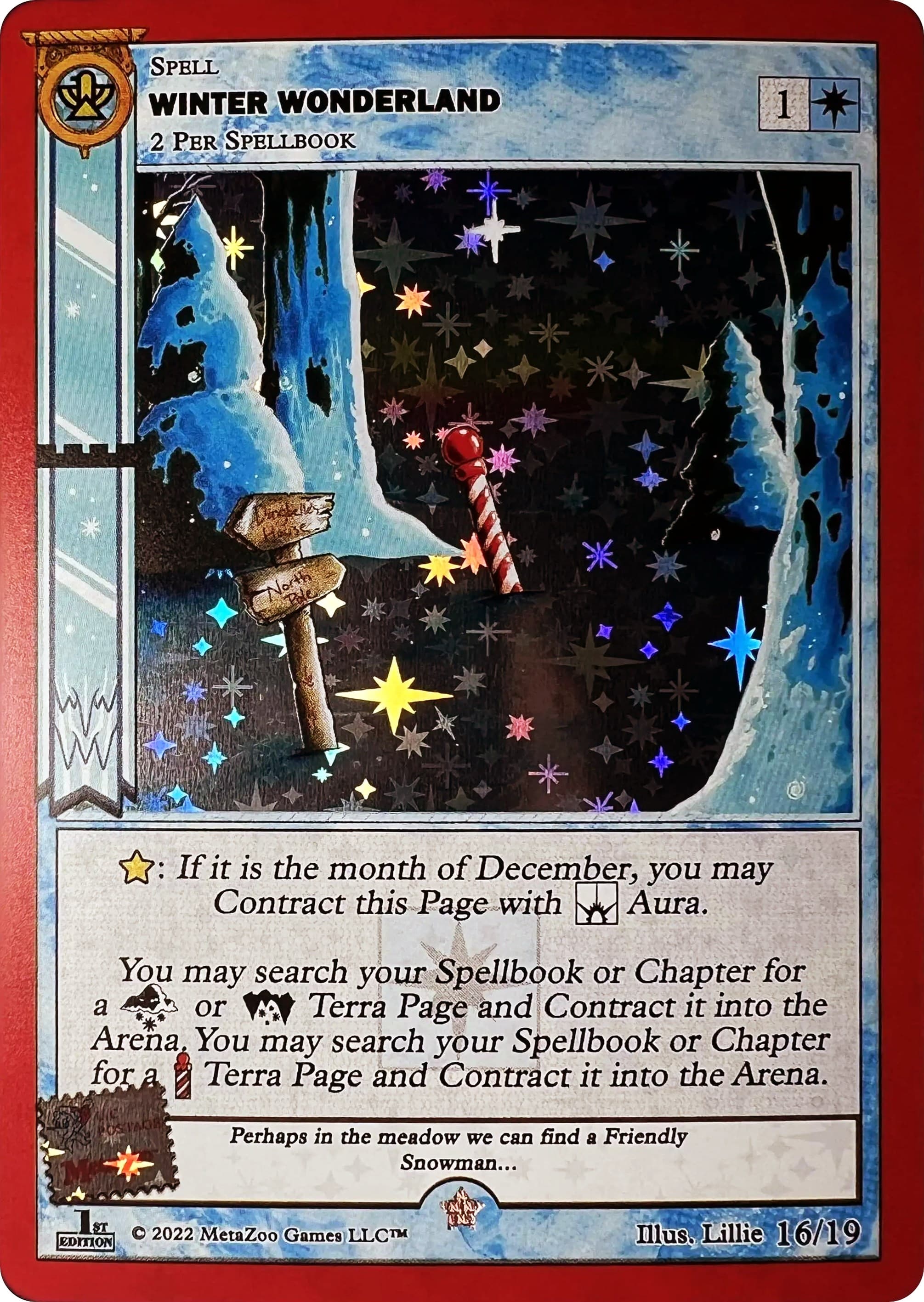 Winter Wonderland (First Edition) — Holiday Promos card