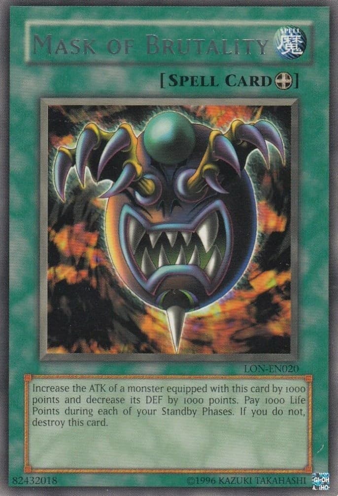 Mask of Brutality — Labyrinth of Nightmare (Worldwide English) card