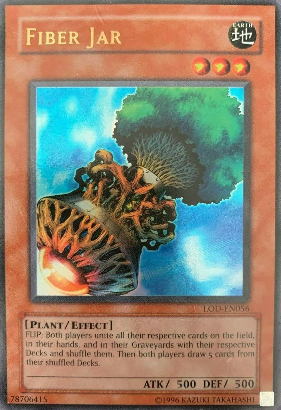 Fiber Jar — Legacy of Darkness (Worldwide English) card