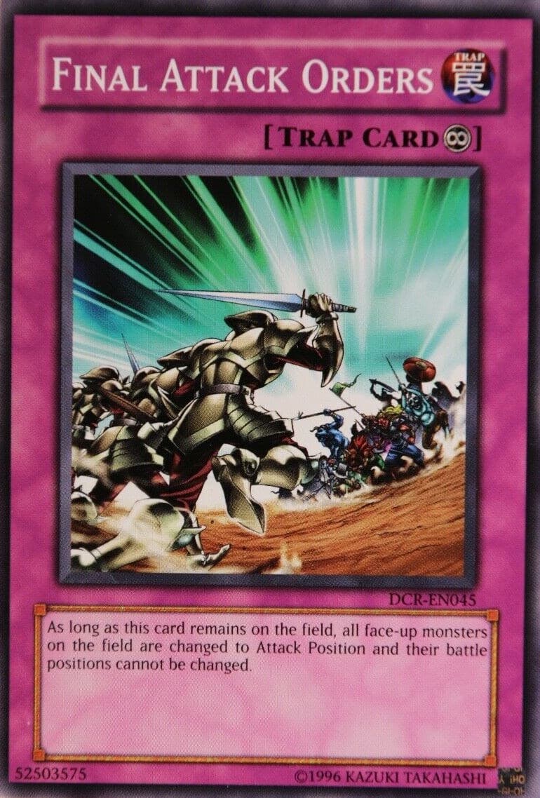 Final Attack Orders — Dark Crisis (Worldwide English) card