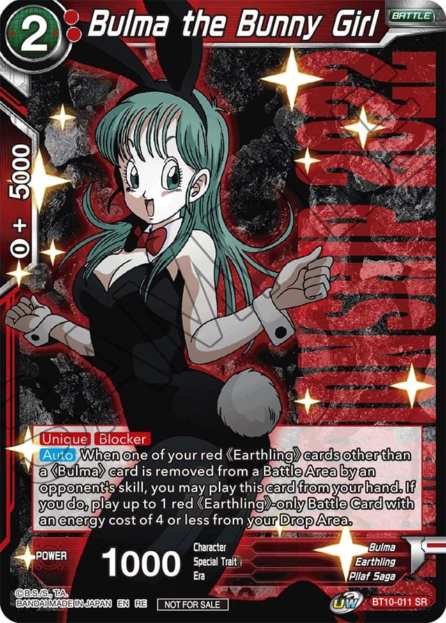 Bulma the Bunny Girl (Championship 2022 Celebration Pack) — Promotion Cards card