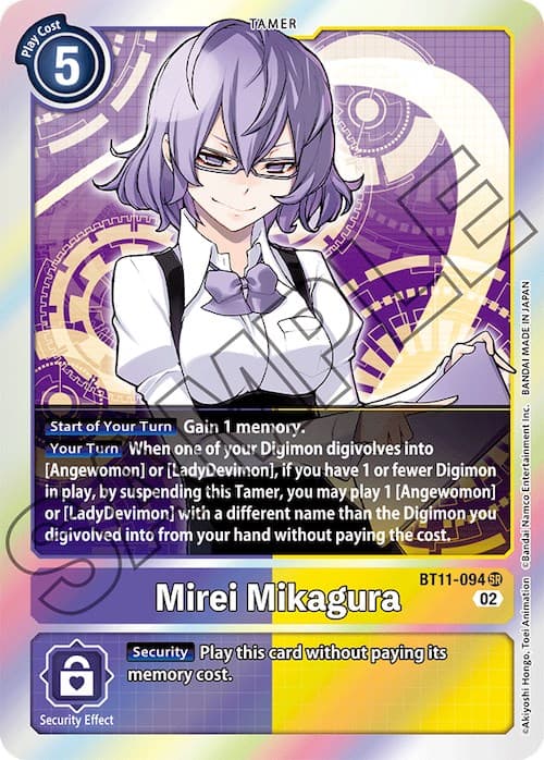 Mirei Mikagura — Dimensional Phase card