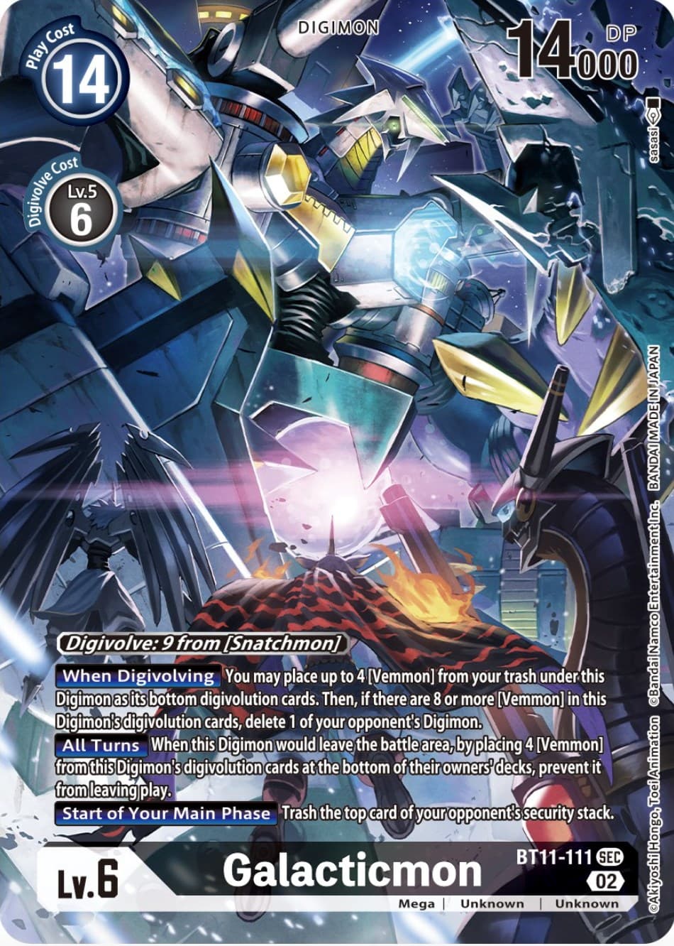 Galacticmon (Alternate Art) — Dimensional Phase card
