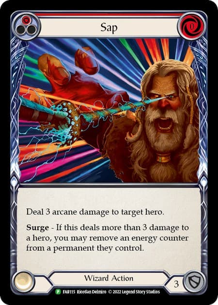 Sap (Red) - FAB115 — Flesh and Blood: Promo Cards card
